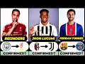 NEW CONFIRMED TRANSFERS RUMOURS ft Jhon Lucumi Reijnders Ferran Torres etc
