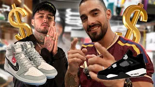 Dalex comprando sneakers