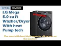 Costco LG 5 0 cu ft Mega Capacity Smart Wash Combo All-in-One WM6998HVA Review
