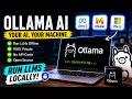Ollama AI - Run LLMs Locally Setup Commands Python Chat API Demo