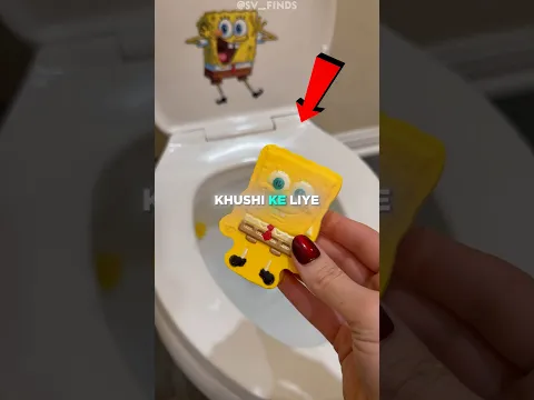 Mom Turned the Bathroom Into SpongeBob's World