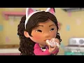 Cakey Cat - "Sprinkle Party" Lyric Video | GABBY'S DOLLHOUSE | Netflix