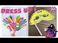 DIY CARNIVAL Masks 3 easy IDEAS COSTUMES for KIDS Gato Rainbow Gata Moon