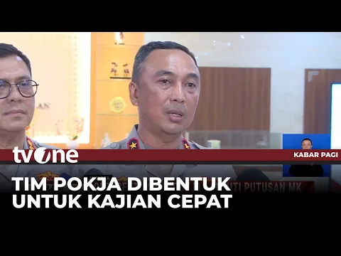 Polri Bentuk Tim Pokja Tindak Lanjuti Putusan MK
