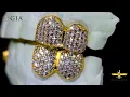 VVS DIAMOND YELLOW GOLD FANG GRILL