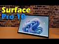 The Microsoft Surface Pro 10 Unboxing Review