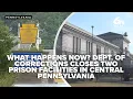 DOC outlines placement for inmates employees after closure of two Pennsylvania prison facilities