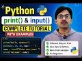 Python Print Input Tutorial for Beginners print input Functions Python in Telugu