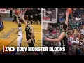 Zach Edey BLOCK PARTY in first half vs No 11 Gonzaga ESPN College Basketball