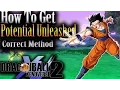How To Get Potential Unleashed Mystic Form Dragon Ball XenoVerse 2 100 CORRECT METHOD TIPS