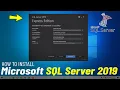 Install SQL Server 2019 How To install Microsoft sql server 2019 On Windows 10