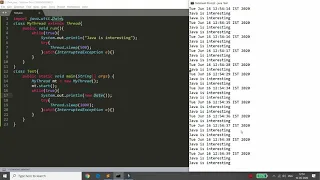 3 Ways to Create a Thread in Java extends Thread implements Runnable anonymous - PRACTICAL DEMO