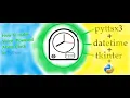 How to make a Voice Powered Alarm clock in Python with Tkinter