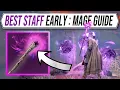 Elden Ring Best Staff Early - Beginners Mage Build Guide Meteorite Staff Location