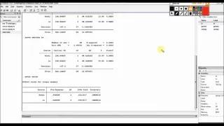 Basics of one way anova and Tukey s post hocs using Stata 14
