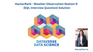 HackerRank - Weather-Observation-Station-9 SQL Interview Question Solution