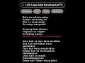 Lirik Lagu Sakit Berulang Kali#karaoke #karaokeliric #liriklagu
