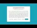 Typing Speed Test Game in HTML CSS JavaScript ABS Prog