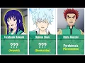 All the pun and meaning of the names of characters in Saiki Kusuo no Psi-nan anime