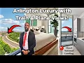 1bed apartment in Arlington Virginia Luxury tour Hazel National Landing