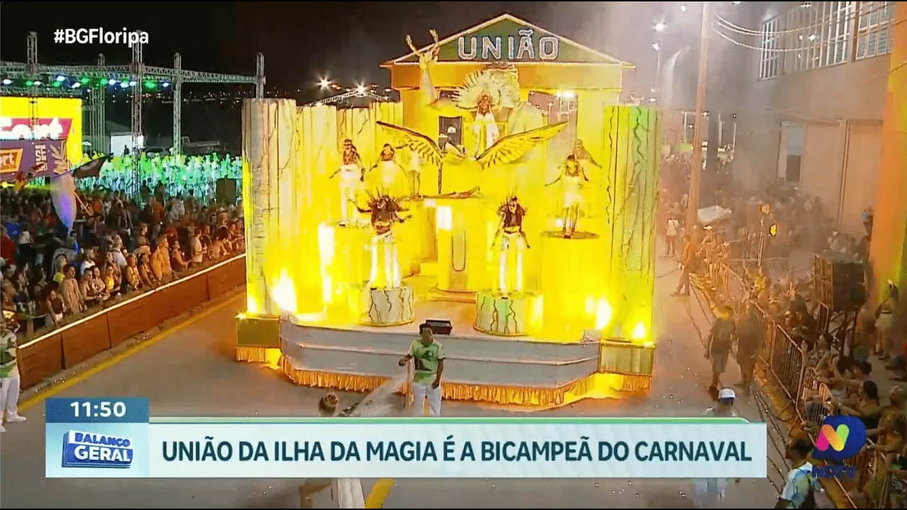 Uni ão da Ilha da Magia: Clipe da Bicampeã do Carnaval de Florianópolis