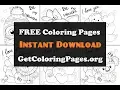 Animal coloring pages for teens