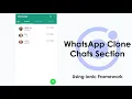 ionic UI WhatsApp Clone Part 1 - Chats Section