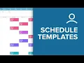 Humanity Tutorial How to Save and Reuse Schedule Templates