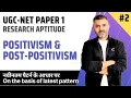 2 Positivism Post-positivism UGC-NET Paper 1 Bharat Kumar