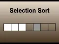Selection Sort explanation with example