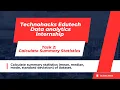 Technohacks Data Analytics Internship Task 2 Calculate Summary Statistics