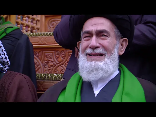 ⁣بحضور سماحة المرجع الديني الكبير آية الله العظمى الشيخ بشير حسين النجفي(دام ظله) 1442 هجري..
