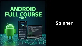 445 Android Spinner Tutorial Create Dropdown Menus in Android Studio Complete Android Course