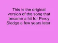 Warm And Tender Love   Joe Haywood original version