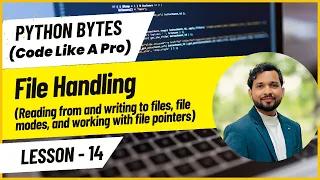 Day 14 Python File Handling - Read Write File Modes Pointers Python Programming Tutorial