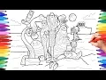 How to Color Hotel Transylvania 3 Summer Vacation Poster Hotel Transylvania Coloring Pages for Kids