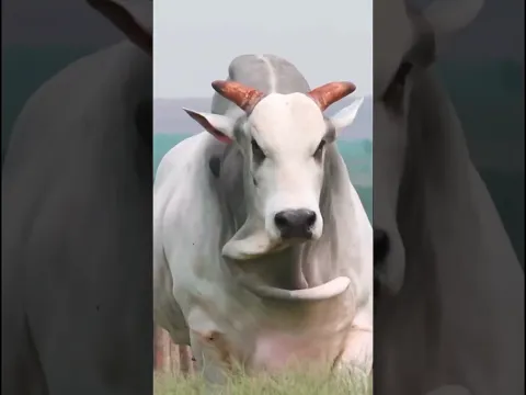 Qual a raça desse touro? 🐂 #viral #shortvideo #fazenda #gado #agro #shorts