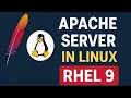 Apache Server Configuration in RHEL 9 Step by Step Hosting Static Web Content