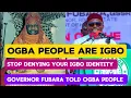Ogba kingdom in Rivers state is of IGBO Origin. They make up the Igbo population in Rivers state. 