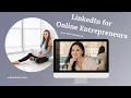 Download Lagu Starting With LinkedIn For Entrepreneurs With Erin Anderson
