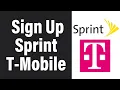 Create A Sprint Account Sprint Account Registration Help Sprint Sign Up Sprint is now T-Mobile