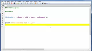 perl tutorial NO 27 Foreach loop