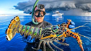 3 Days Surviving From The Ocean Stranded By Storm With No Food