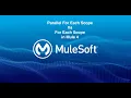 Parallel For Each in Mule 4 Mule 4 3 0 Parallel For Each Vs For Each Scope