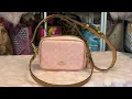 Powder Pink re-release Coach outlet Cary crossbody bag