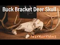 Buck Bracket Deer Skull Instructions
