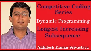 Longest Increasing Sub-sequence LIS Dynamic Programming Solution 1 Dimensional