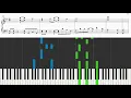Sekai wa Koi ni Ochiteiru - Ao Haru Ride / CHiCO with HoneyWorks [Piano Sheet Music / Intermediate]