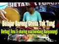 Lagu Tutorial / Belajar Kendang Banyuwangi bersama Dheta tok tung