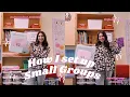 How I set up Math Small Groups